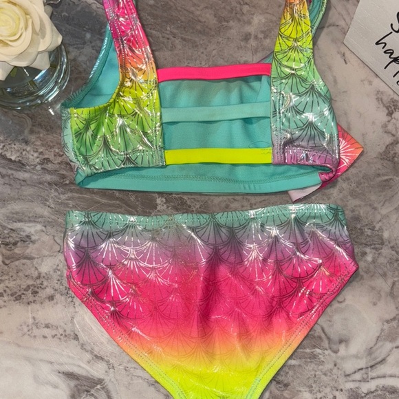 Wonder Nation Colorful Kids Swim Set - Picture 4 of 6